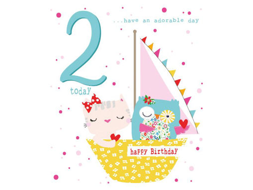 Picture of 2 TODAY BIRTHDAY CARD